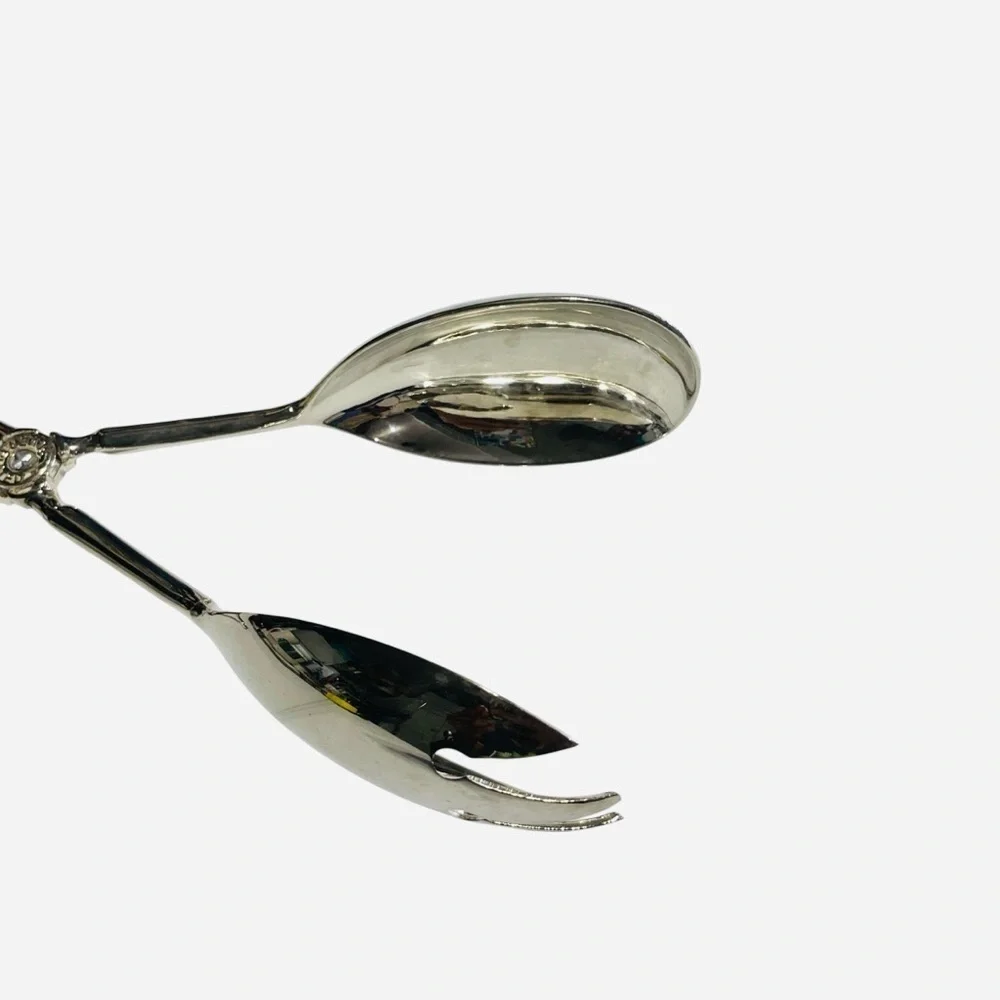 Silver Plated Tongs add touch